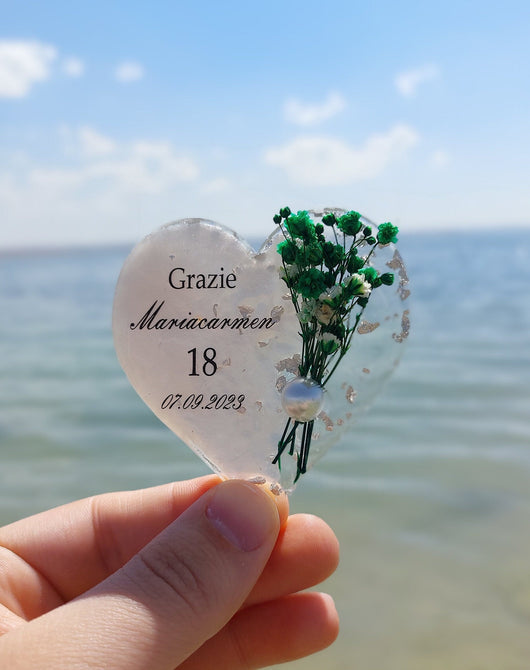 Wedding & Bridal Shower Favor Magnets for Guests - Floral Keepsake
