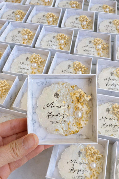 Personalized Wedding Favor Magnet - Save the Date Guest Gift