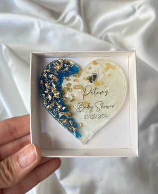 Personalized Baby Shower Epoxy Magnet Favors for Guests