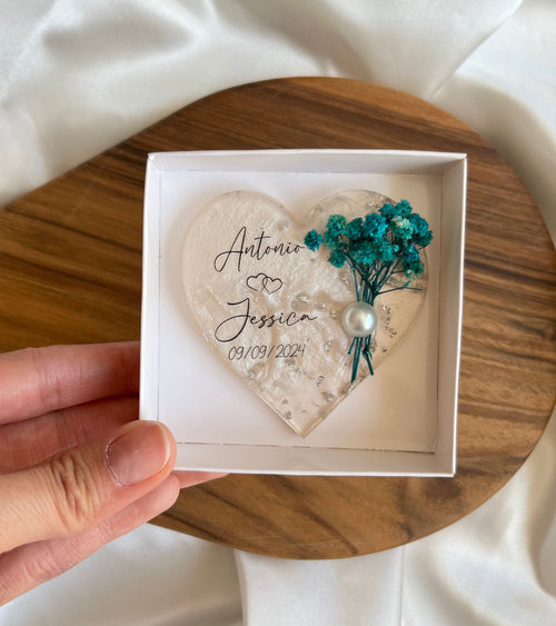 Floral Wedding Favor Magnets for Guests - Bridal Shower Keepsake
