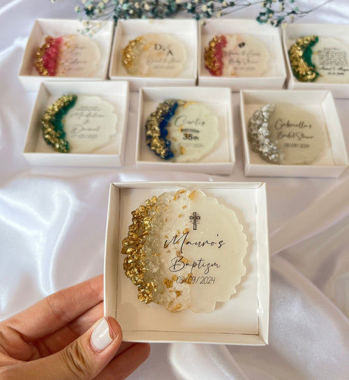 Personalized Baptism & First Communion Magnet - Mi Bautizo Favor