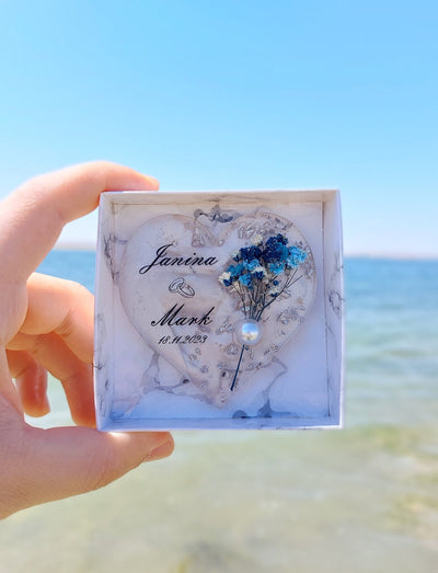 Personalized Wedding & Bridal Shower Magnet Favors for Guests