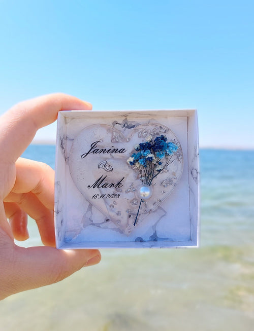 Personalized Wedding & Bridal Shower Magnet Favors for Guests