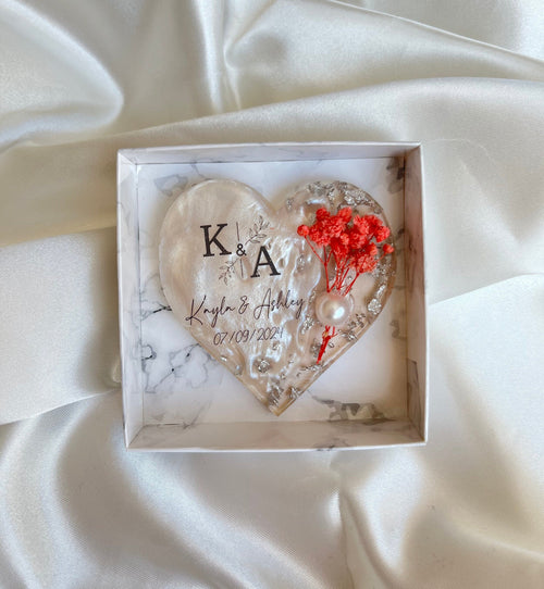 Floral Wedding Favor Magnets for Guests - Bridal Shower Keepsake