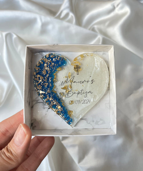 Baptism & First Communion Magnet Favor – Personalized Mi Bautizo Keepsake