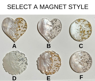 Wedding & Bridal Shower Favor Magnets for Guests - Floral Keepsake