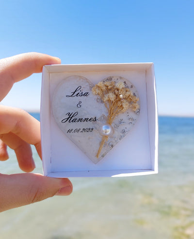 Personalized Wedding & Bridal Shower Magnet Favors for Guests