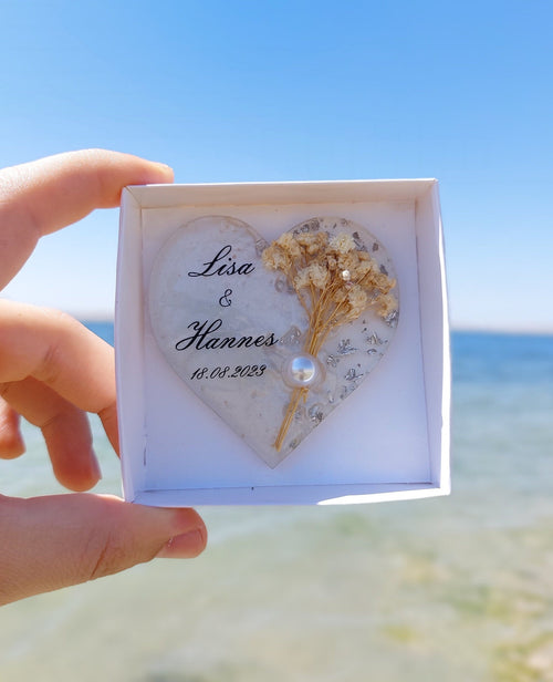 Personalized Wedding & Bridal Shower Magnet Favors for Guests
