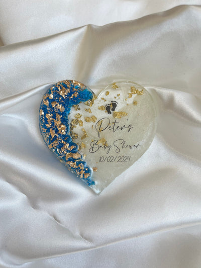 Personalized Baby Shower Epoxy Magnet Favors for Guests