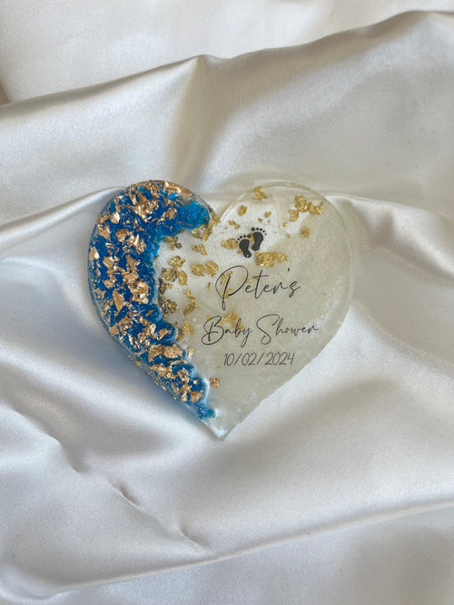 Personalized Baby Shower Epoxy Magnet Favors for Guests