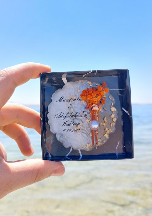 Personalized Wedding & Bridal Shower Magnet Favors for Guests