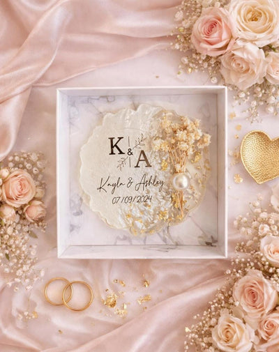 Custom Wedding Guest Gift Magnet - Save the Date Keepsake