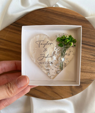 Floral Wedding Favor Magnets for Guests - Bridal Shower Keepsake