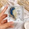 Custom Floral Wedding Fridge Magnet - Personalized Guest Favor