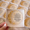 Elegant Islamic Nikah Magnet Favor - Personalized Mevlid & Dua Keepsake
