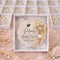 Personalized Baby Shower Magnet Favor - Custom Name & Date Keepsake
